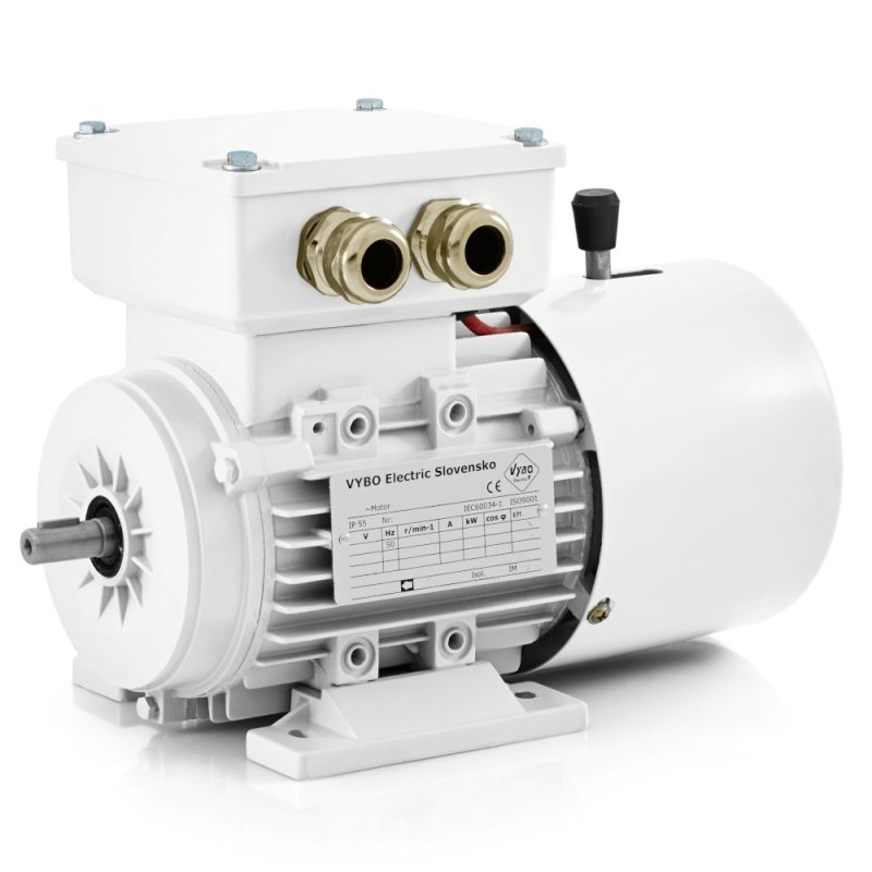 Elektromotoren mit Bremse 0,37kW 4-polig 400V VYBO Electric 1ALBR