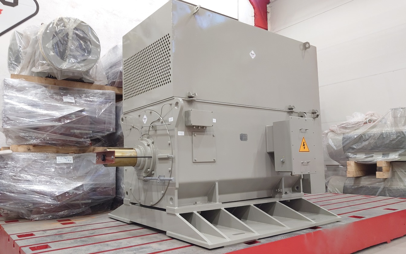 Mittelspannungsmotor mit Kupferstabrotor H27R-500/630-8 1250 kW für Steinkohlemühle