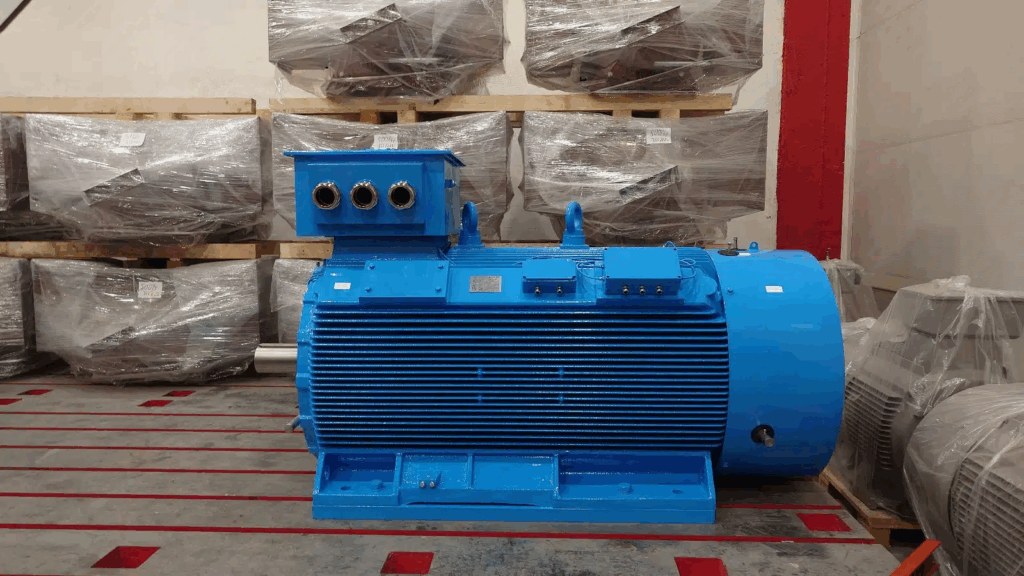 Spezieller VFD-Motor mit Kupferstabrotor H17RL-450-06 900 kW für Lüfter